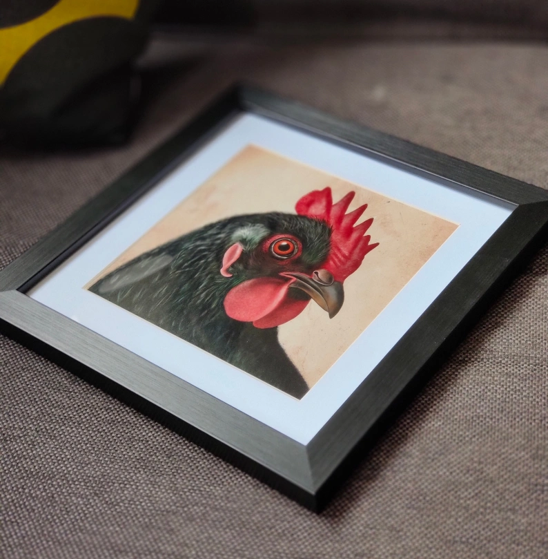 Quality wood frame with mount and real glass. Quality wood frame with mount and real glass.